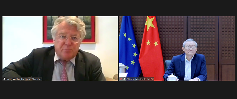 Advisory Council members meet with Chinese Ambassador to the EU